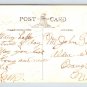 Embossed Violets - May All Your Days Be Happy Days - Davidson Bros. Postcard (eH1139)