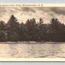 Winnipesaukee New Hampshire Beach Geneva Point Camp 1953 Postcard (eH1145)