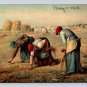 Les Glaneuses - J.F. Millet Art Card - Stengel Postcard (eL015)