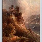 AK Burg Rheinstein Germany PostKarte Postcard (eCL79)
