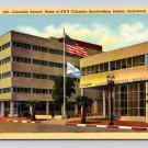 Hollywood California CBS Home of KNX  Postcard (eCL87)
