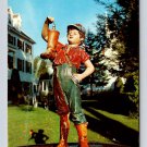 Wallingford Vermont Boy With Leaking Boot Postcard (eCL138)