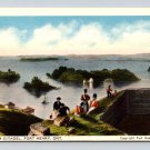 Citadel Fort Henry Kingston Ontario Linen Postcard (eCL166)