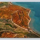 Traverse City Michigan The Bluffs Aerial View Postcard (eCL200)