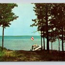 Roscommon Michigan Higgans Lake Sailing 1969 Postcard (eCL202)