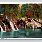 Glenwood Springs Hanging Lake in Glenwood Canon Colorado Postcard 1946 (eCL246)