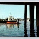 Ocean City Maryland Catwalk Rt. 50 Bridge Children Crabbing Postcard (eCL294)