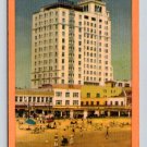 Long Beach California Hotel Hilton 1954 Postcard (eCL316)
