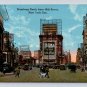 New York City Broadway North from 45th St.  Trolley Postcard (eCL362)