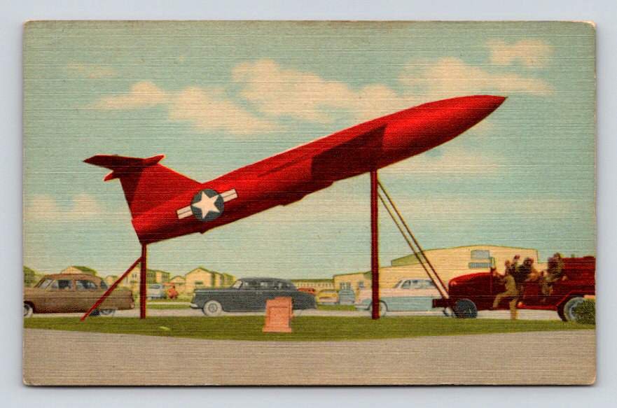 Lackland Air Force Base - Matador Guided Missile San Antonio Texas Postcard (eCL376)