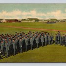 Lackland Air Force Base - Airmen at Drill - San Antonio Texas Postcard (eCL378)