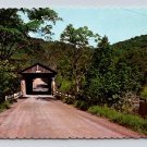 Chamber of Commerce Covered Bridge Fitch Bay Canada Postcard (eCL432)