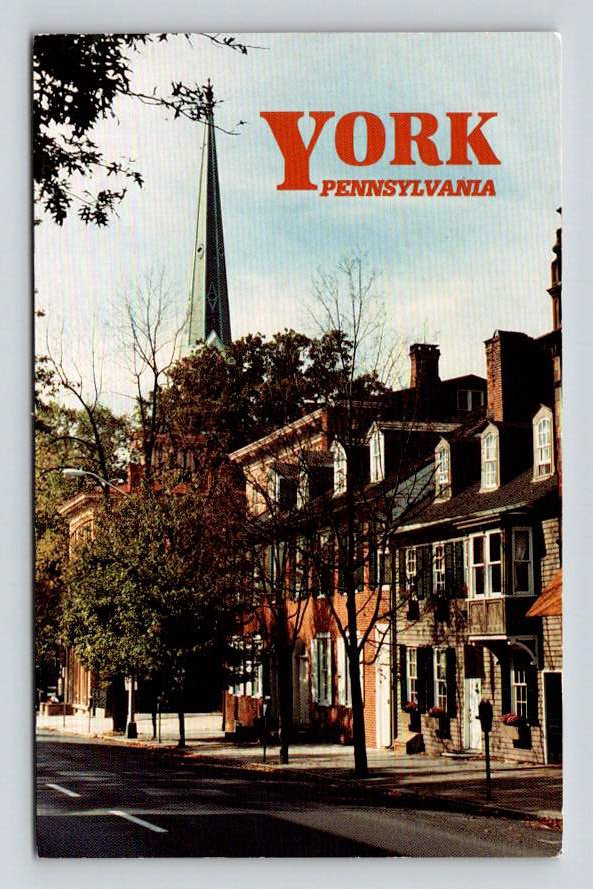 York Pennsylvania East Market Street, Post Card Show Postcard (eCL448)