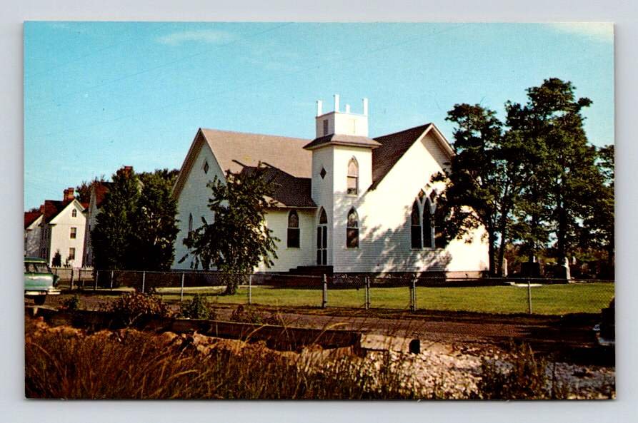Smith Island Calvary Methodist Church Rodes Point Postcard (eCL458)