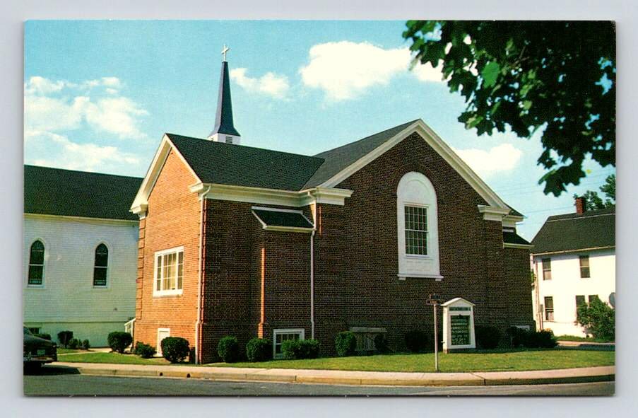 Salisbury Maryland Grace Methodist Church Postcard (eCL466)