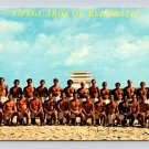 Rehoboth Beach Delaware Lifeguards Vintage Postcard (eCL470)