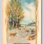 Thanksgiving Greetings - Fall Harvest Postcard (eCL476)