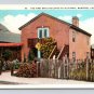 Monterey California First Brick Building Postcard (eCL500)