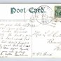 York Maine, Me River View - Canoe 1907 Postcard (eCL518)