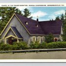 Hendersonville North Carolina Chapel of The Transfiguration at Dusk Postcard (eCL594)