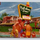 Walterboro South Carolina Holiday Inn Next To Gulf Gas Station Postcard (eCL650)