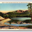 Wyoming Yellowstone National Park Sylvan Lake, Top Notch Peak Postcard (ecL938)