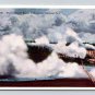 2 Yellowstone National Park Postcards, Jupiter Terrace, Norris Geyser Bassin Wyoming (ecL940)