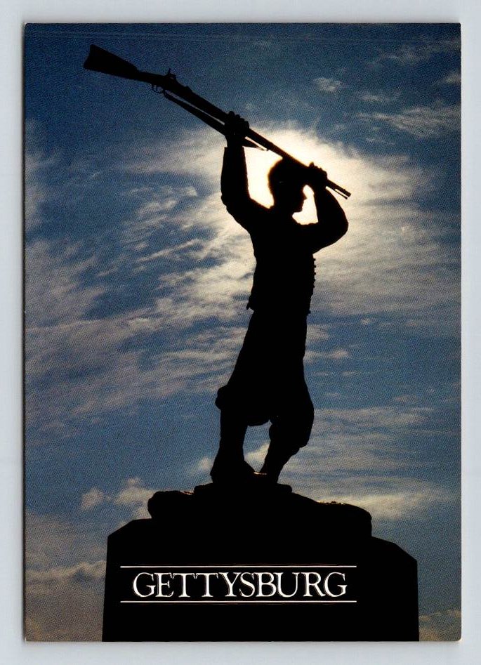 Gettysburg Pennsylvania National Military Park Postcard (ecL1006)