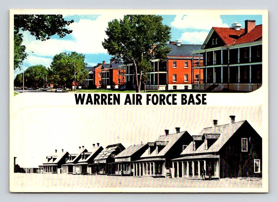 Warren Wyoming Air Force Base Postcard (ecL1072)