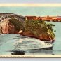 Saint John Reversing Falls at High Tide - New Brunswick Canada Postcard (eCM119)