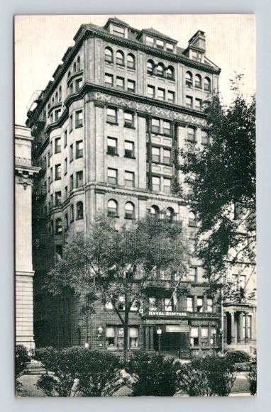 Baltimore Maryland, Hotel Stafford on Charles Street & Madison Postcard (ecM121)