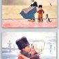 Dutch Holland Children Wood Shoe Postcards - Lot of 5 (eCM209)