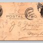 Postal Card, Salisbury Maryland Gunby Co. Hardware 1904 McKinley Postcard (ecM292)