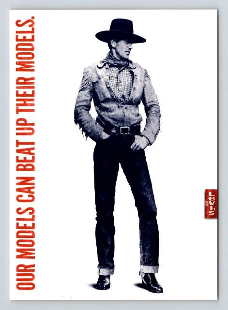 Levi Strauss & Co. Model - Gay Interest Postcard (ContA-559)