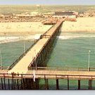 Ocean City Maryland Helicopter View of Fishing & Recreation Pier Postcard (M814)
