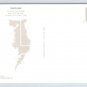 Maryland Map Postcard - State Bird Baltimore Oriole (ContA-685)