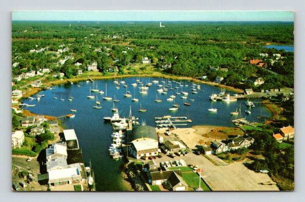 Wychmere Harbor Harwichport Cape Cod Massachusetts Postcard (O-77)