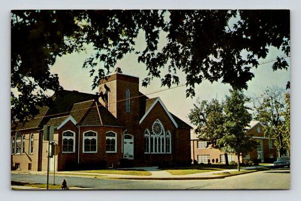 Seaford Delaware St. John's Methodist Church Postcard (O-245)