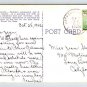 1942 Jacksonville Florida St. John's River Skyline by Moonlight Postcard (O-904)