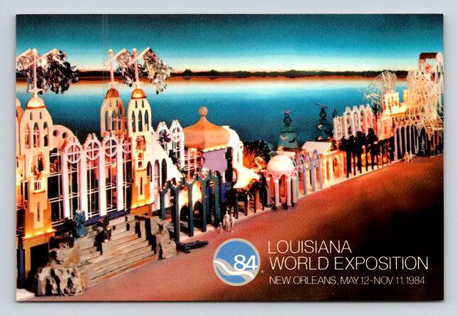 New Orleans Louisiana 1984 World Exposition The Wonderwall Postcard (ContB-523)