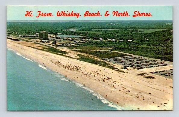 Whiskey Beach Delaware - North Shores - Pre Zip & Barcode Postcard (R-151)