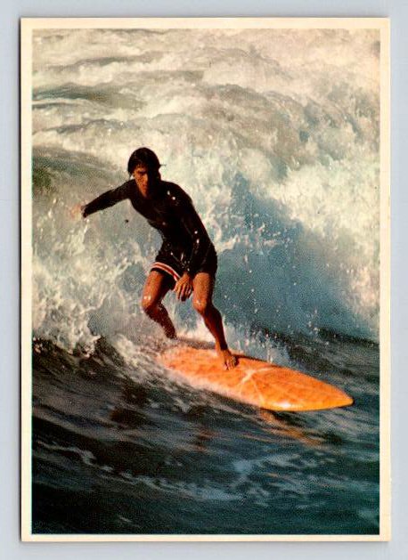 San Diego California Surfer Surfing the Pacific Ocean Postcard (ContB-683)