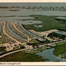 Treasure Beach Campground, Fenwick Island Delaware Assawomen Bay Postcard (ContC-38)