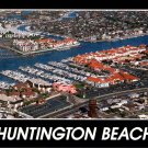Huntington Beach California Aerial View Orange County Postcard (ContC-47) Huntington Beach California Aerial View Orange County Postcard (ContC-47)