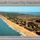Ocean City Maryland Looking South from 140th Street Postcard (ContC-125)