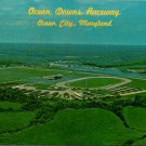 Ocean City, Berlin Maryland Ocean Downs Raceway Postcard (T-723)