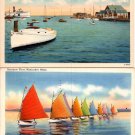 Natucket Massachusetts Bay Sail Boats - Pick One (U-263)