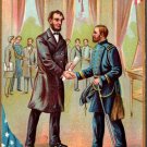Lincoln Meeting General Grant - Flags, Patriotic (U-403)
