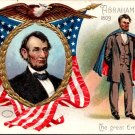 Lincoln the Great Emancipator - Flags, Patriotic Black Americana (U-407)