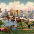 Melbourn Australia Prince's Bridge Postcard (ecM332)